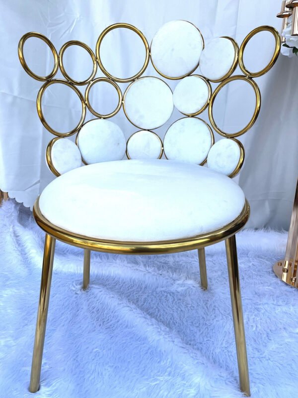 Velvet Gold Chair
