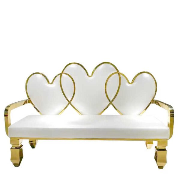 Bride Gold Groom Sofa Trimming chair