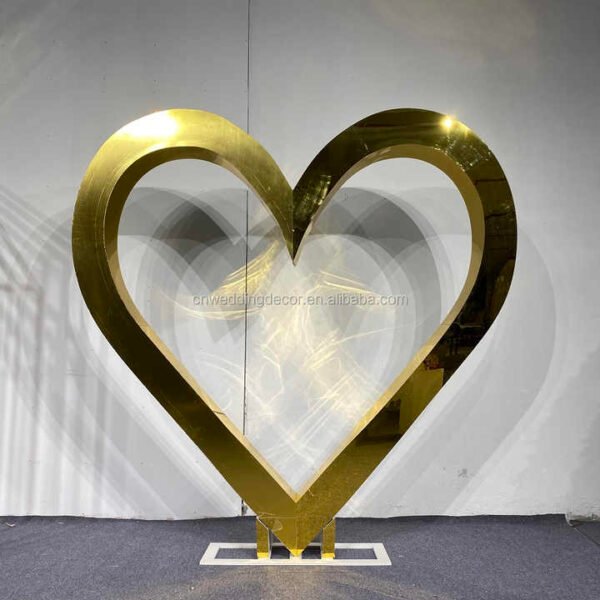 Gold Mirror Acrylic Love Health