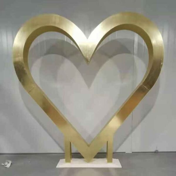 Gold Mirror Acrylic Love Health - Image 2