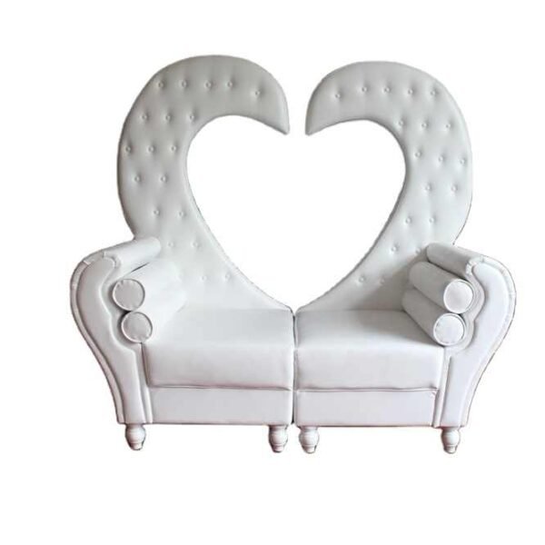 Royal White love Chair